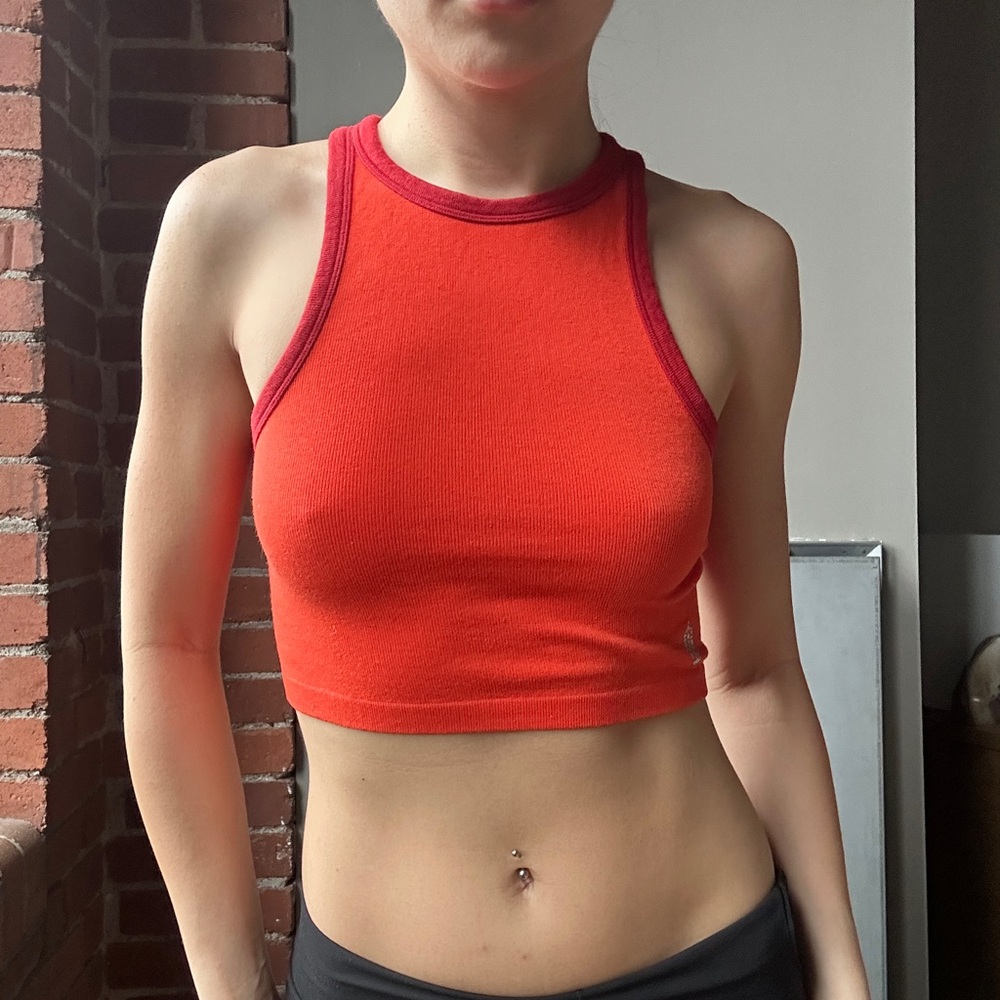 FP Movement by Free People Crop Tank with Contrast Trim